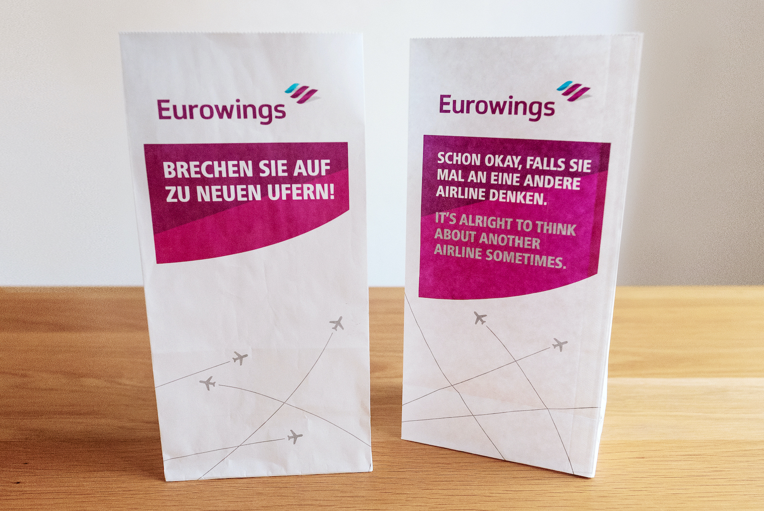 Eurowings Barf Bag